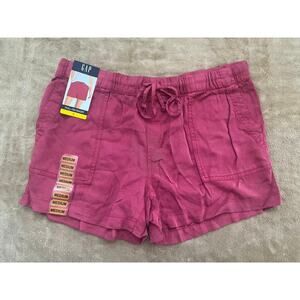 GAP Red Bud Pull‎ On Shorts Women’s Size Medium NWT